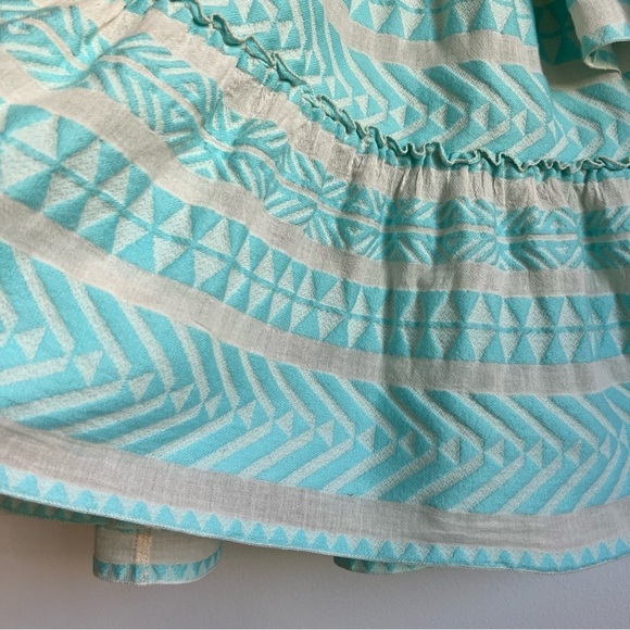 Devotion Twins Ella Short Dress in Blue/Off-White - Picture 8 of 16